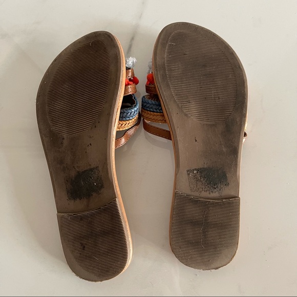 George Slip on Beach Sandals BP Abby Look alike Size 7.5 - Picture 5 of 7